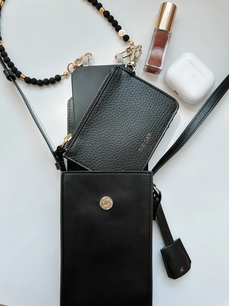 Black Snap/Wrist Wallet