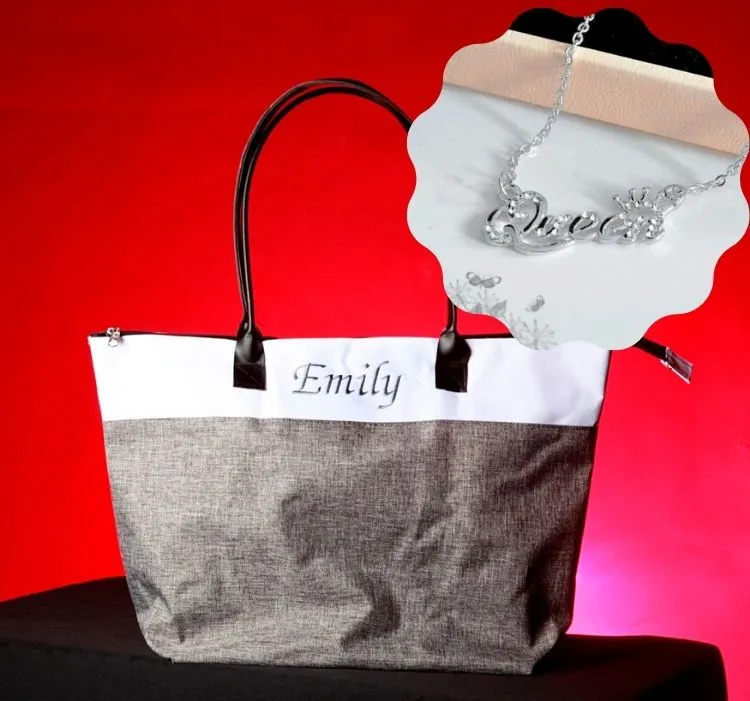 BLANK TOTE BAGS - REGATTA POLY CANVAS