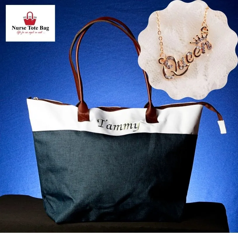 BLANK TOTE BAGS - REGATTA POLY CANVAS
