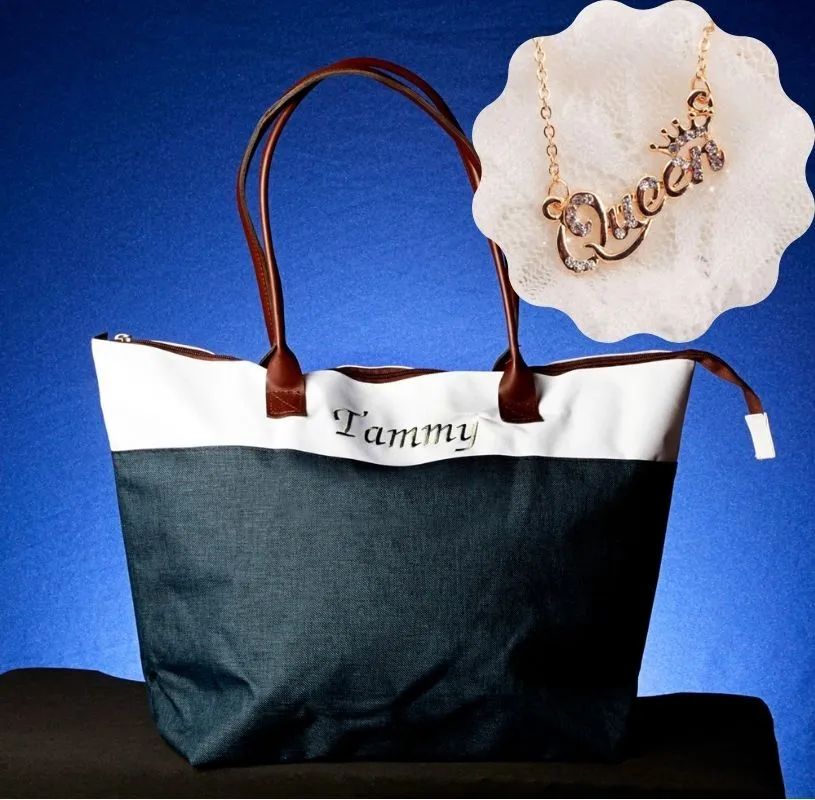 BLANK TOTE BAGS - REGATTA POLY CANVAS