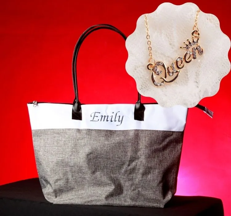 BLANK TOTE BAGS - REGATTA POLY CANVAS