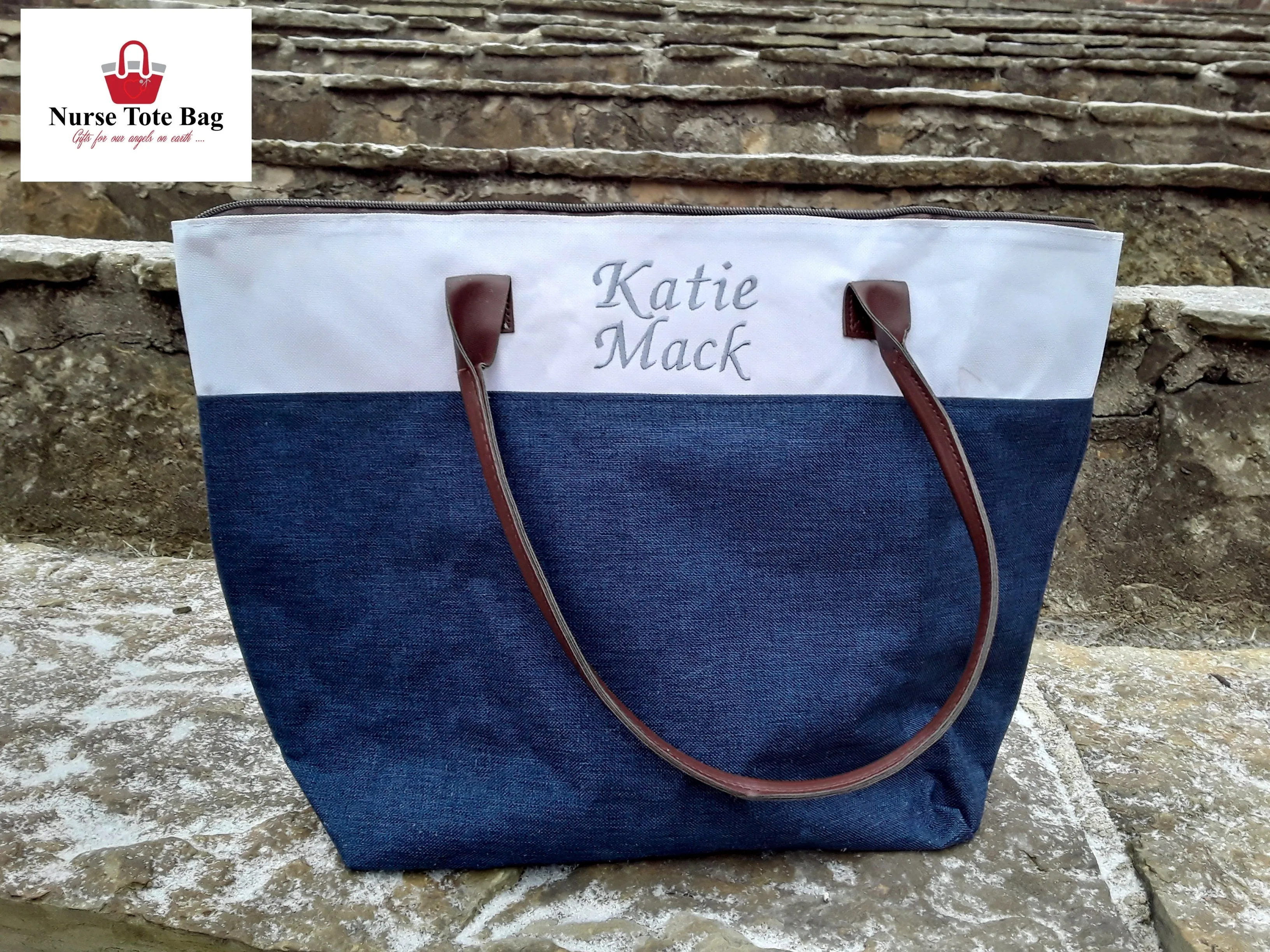 BLANK TOTE BAGS - REGATTA POLY CANVAS
