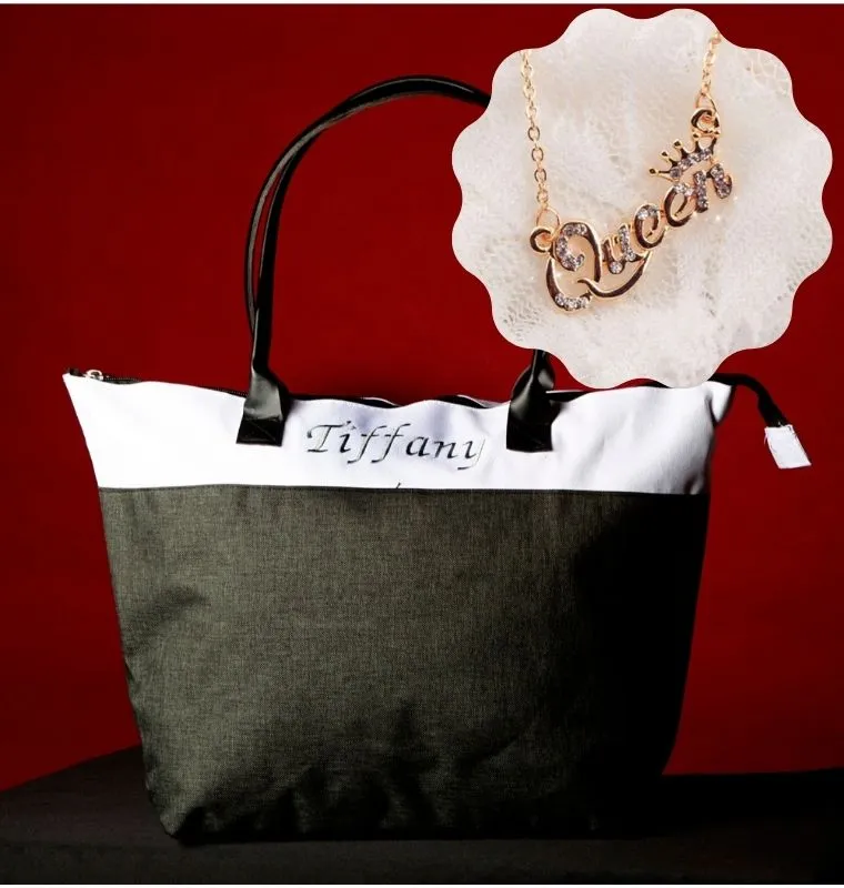 BLANK TOTE BAGS - REGATTA POLY CANVAS