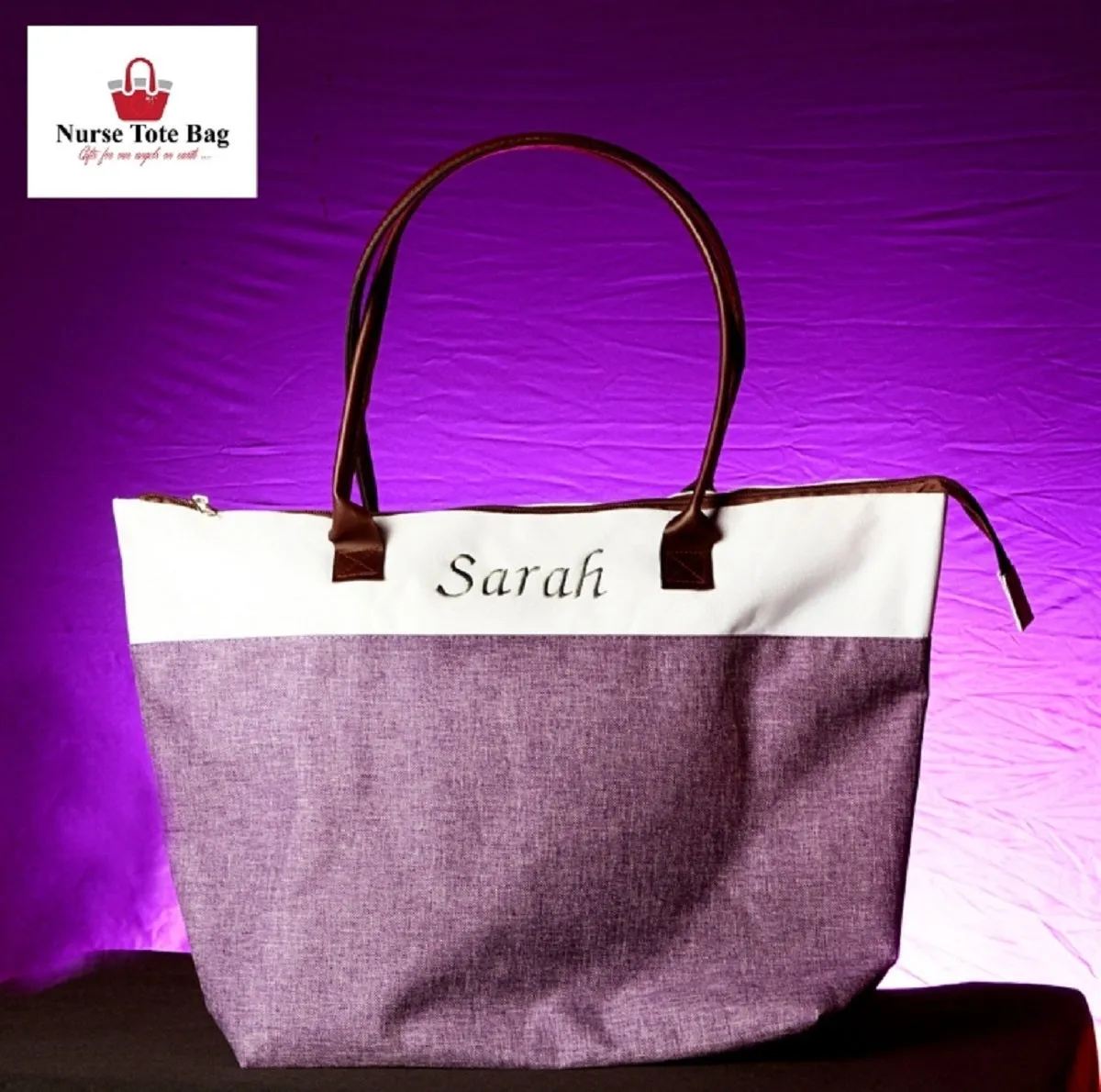 BLANK TOTE BAGS - REGATTA POLY CANVAS