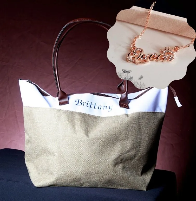 BLANK TOTE BAGS - REGATTA POLY CANVAS
