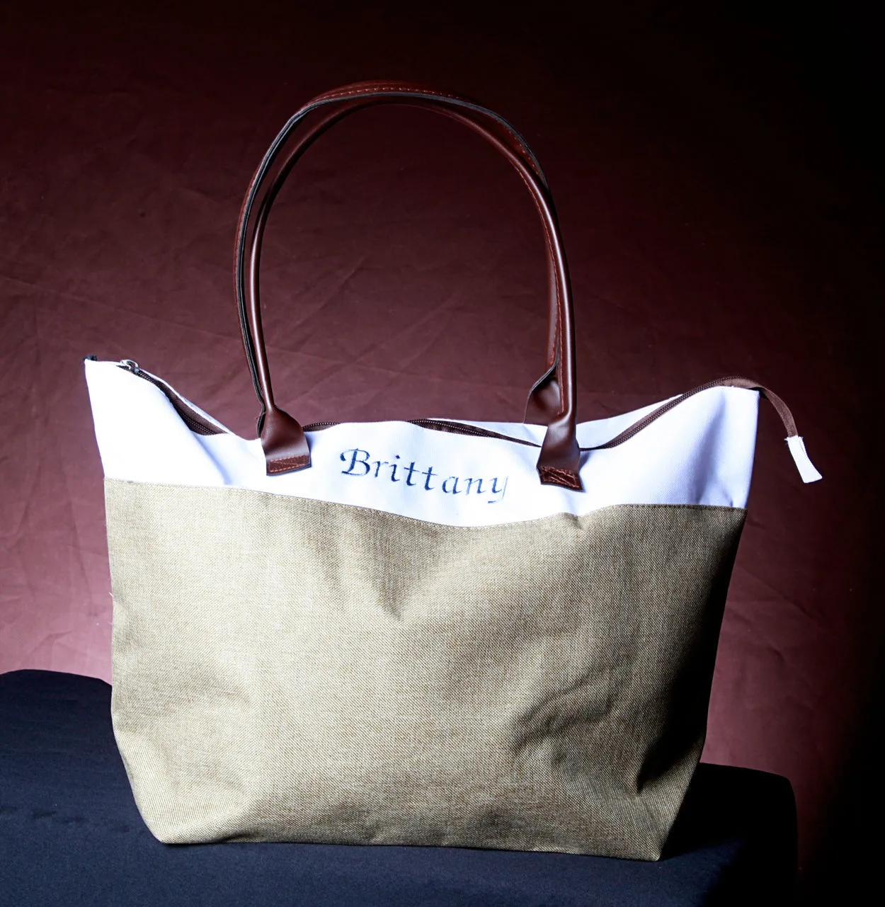 BLANK TOTE BAGS - REGATTA POLY CANVAS