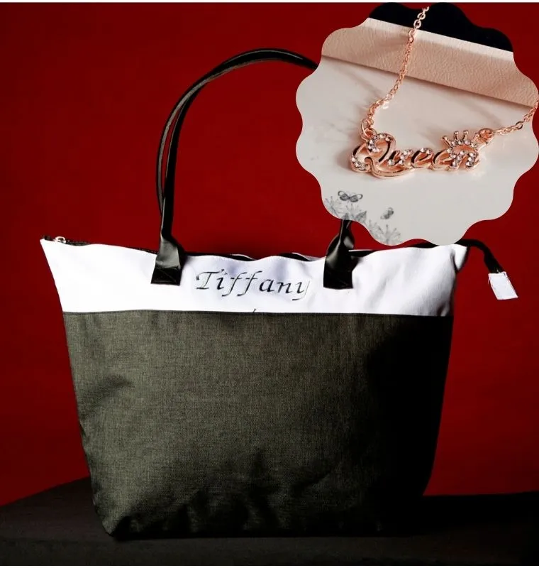 BLANK TOTE BAGS - REGATTA POLY CANVAS