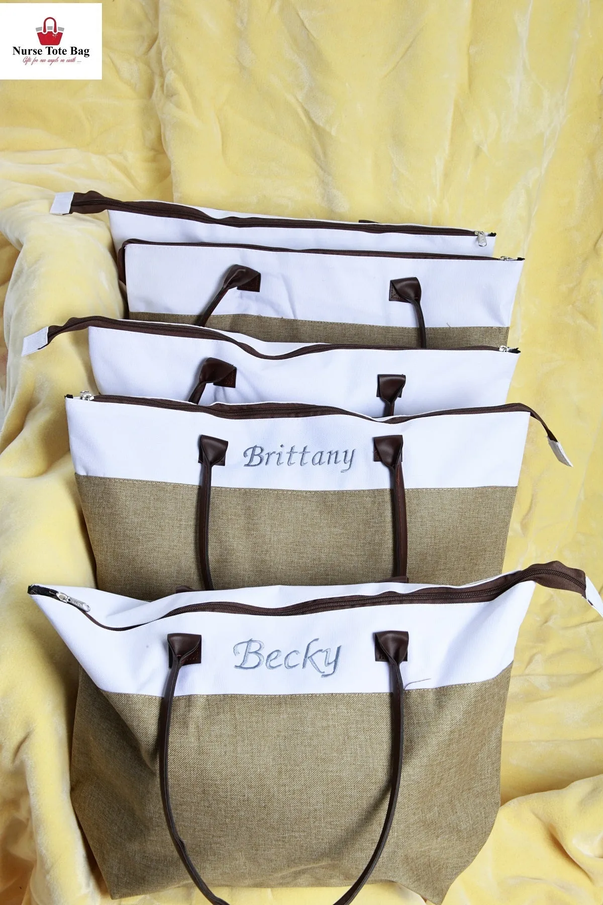 BLANK TOTE BAGS - REGATTA POLY CANVAS
