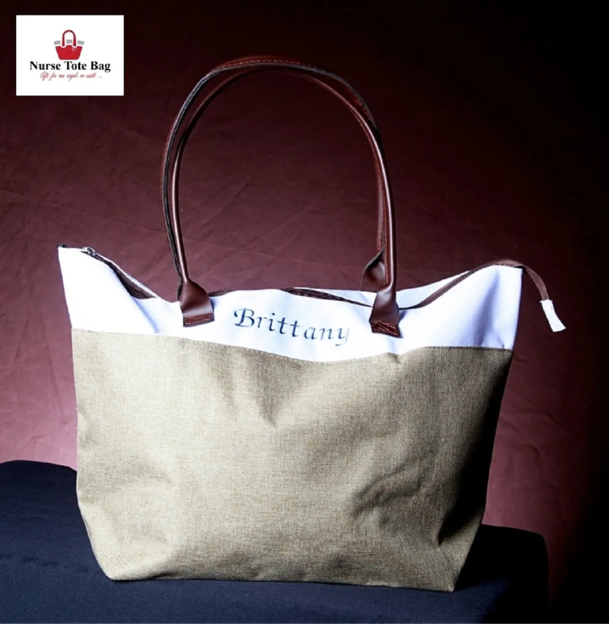 BLANK TOTE BAGS - REGATTA POLY CANVAS
