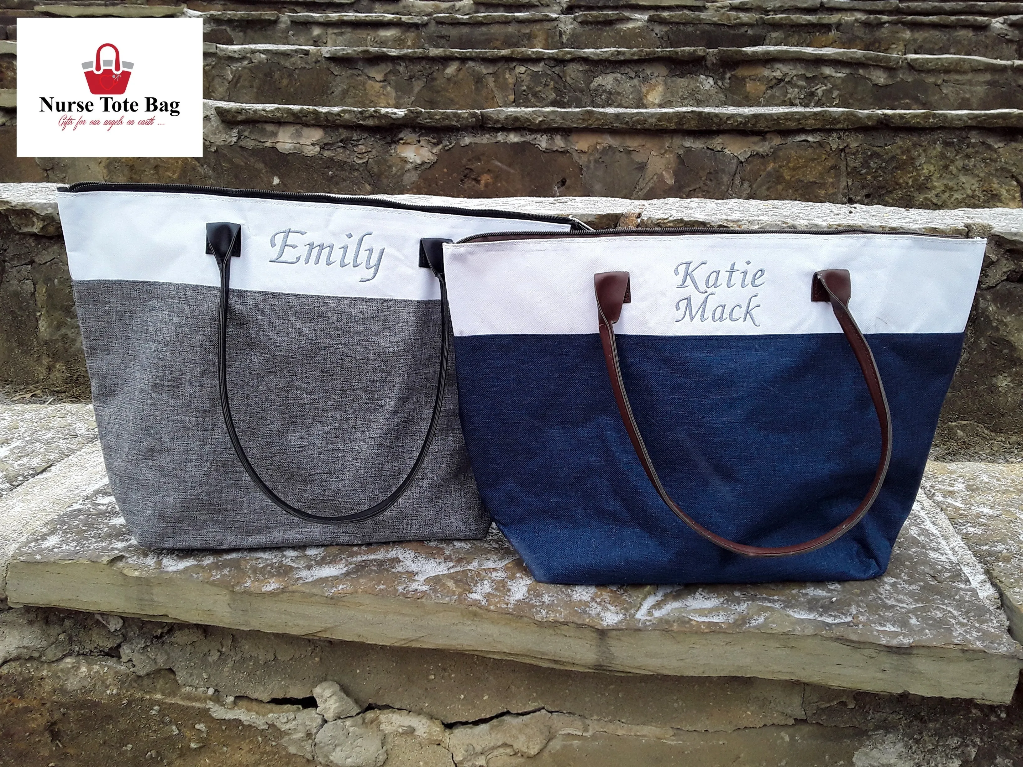 BLANK TOTE BAGS - REGATTA POLY CANVAS