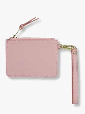 Blush Pink Snap/Wrist Wallet