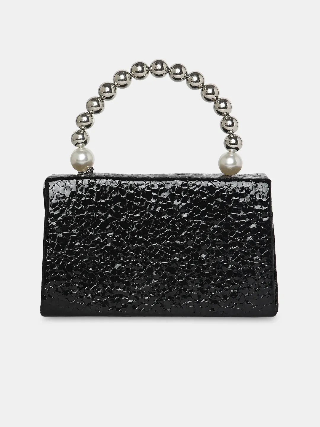Caprese Lucy Pearl Clutch Small (E) Black