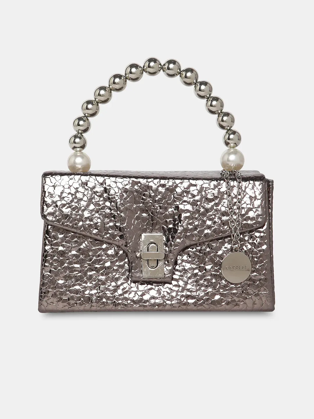 Caprese Lucy Pearl Clutch Small (E) Grey