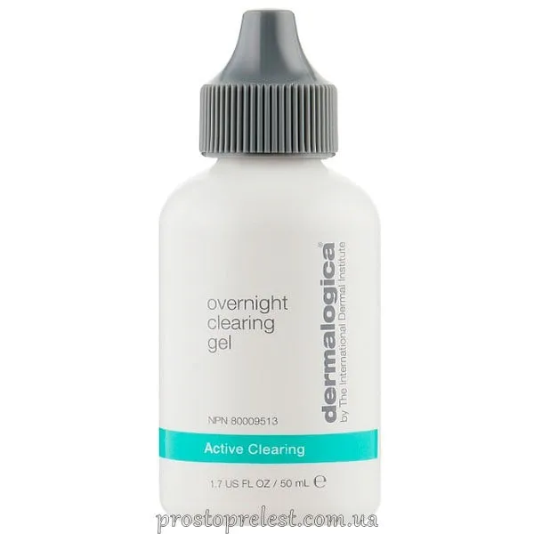 Dermalogica Active Clearing Overnight Clearing Gel - Нічний очищуючий гель