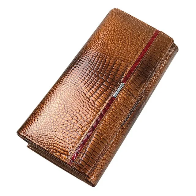 Dicihaya Genuine Leather Women Wallet Multifunction Womens Wallets Brand Purses Carteira Femme