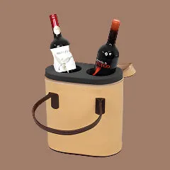 Double Wine Tote  “Canvas”