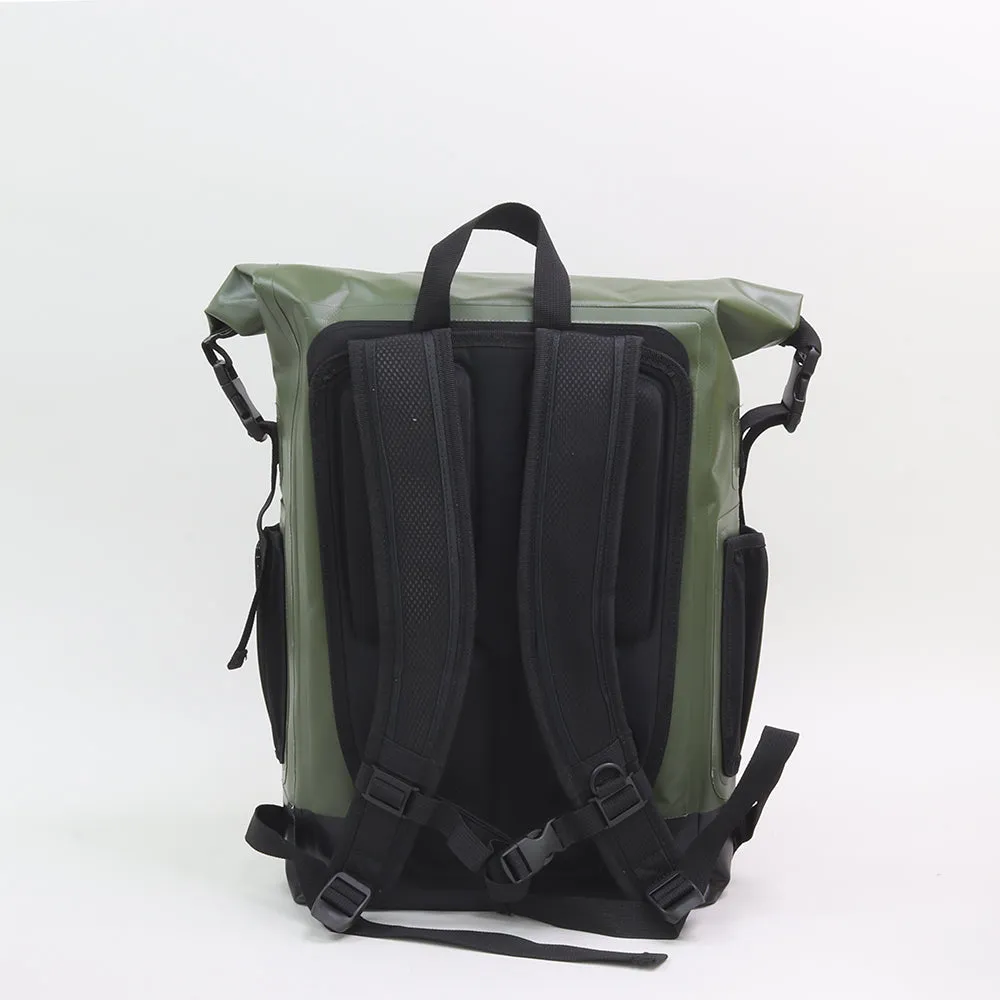 Dry Bag Roll Top Rucksack Forest Green