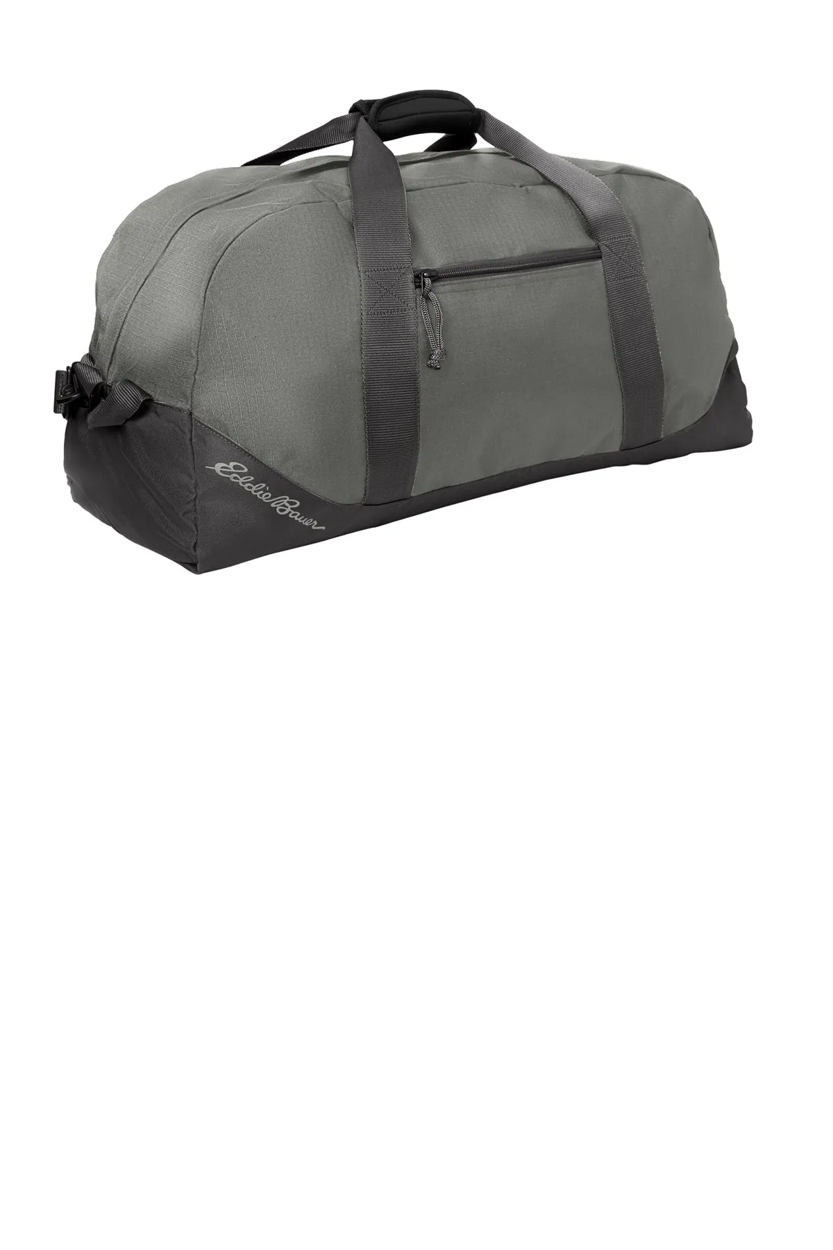 Eddie Bauer Customized Ripstop Duffels, Pewter Grey