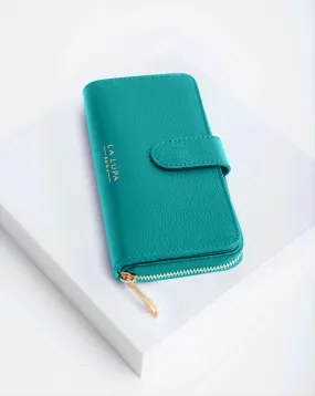 Eva Large Wallet Turquoise