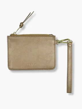 Gold Snap/Wrist Wallet