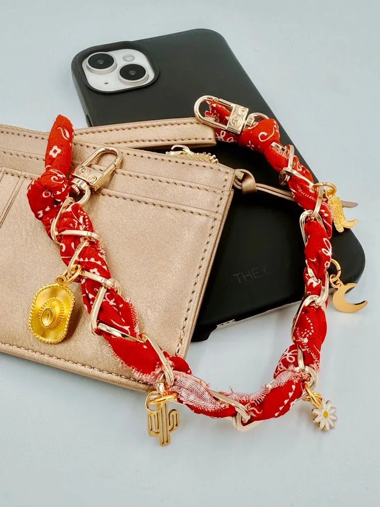 Gold Snap/Wrist Wallet