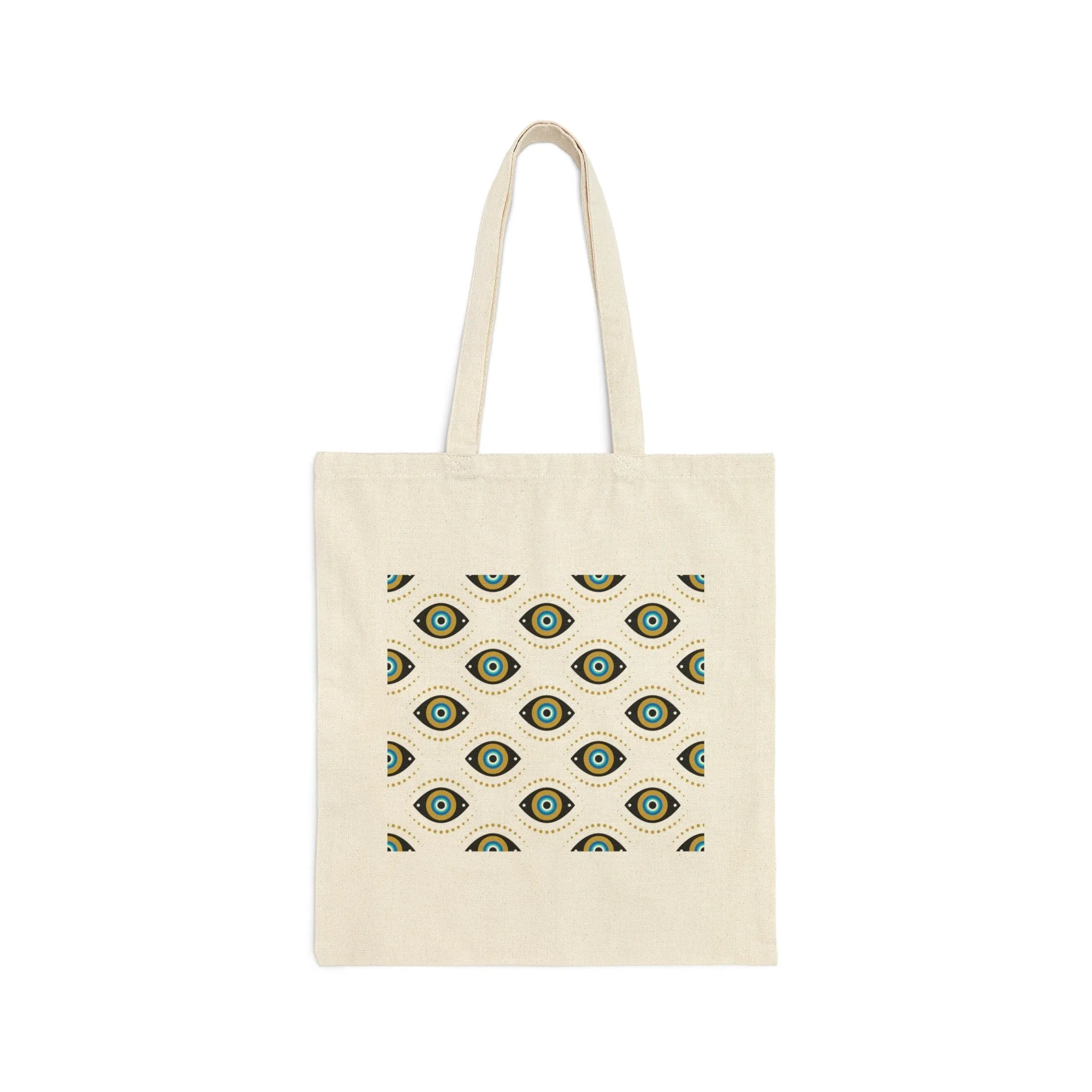 Green Eyes Collage Tote Bag