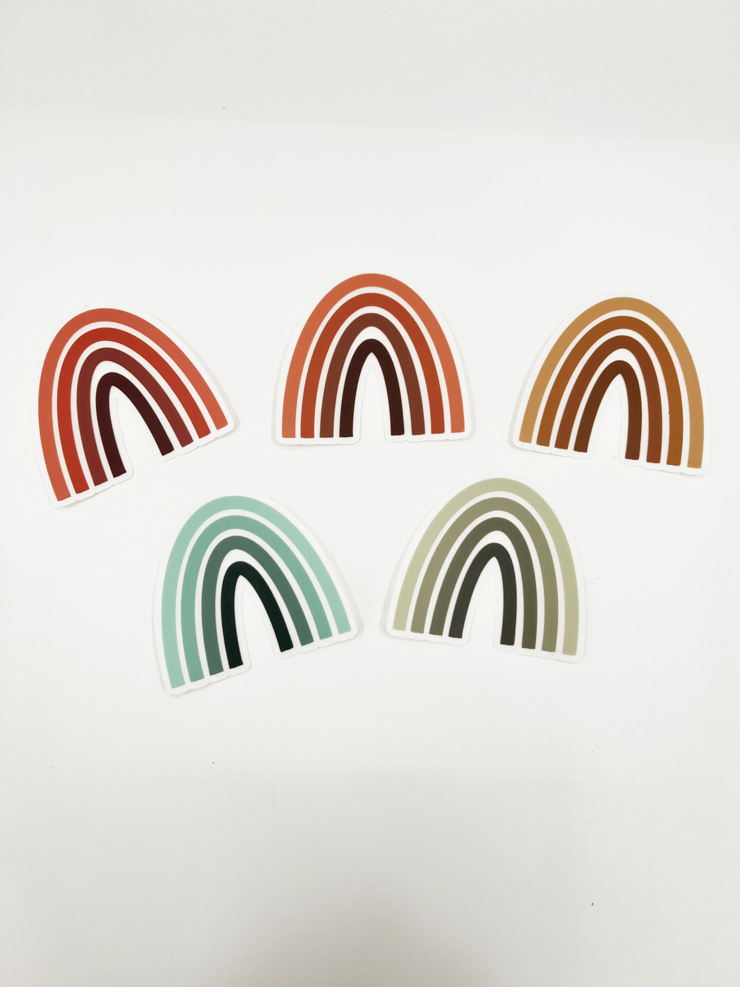 Green Rainbow Sticker