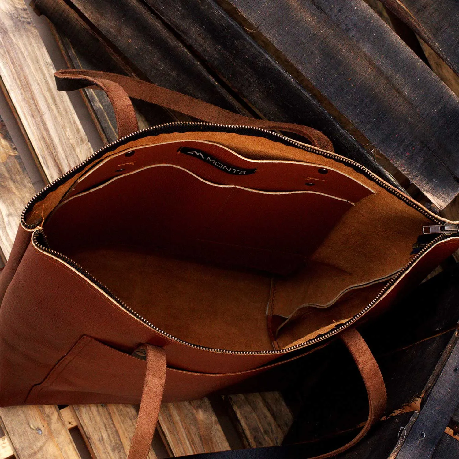 Gulmit Everyday Leather Laptop Tote