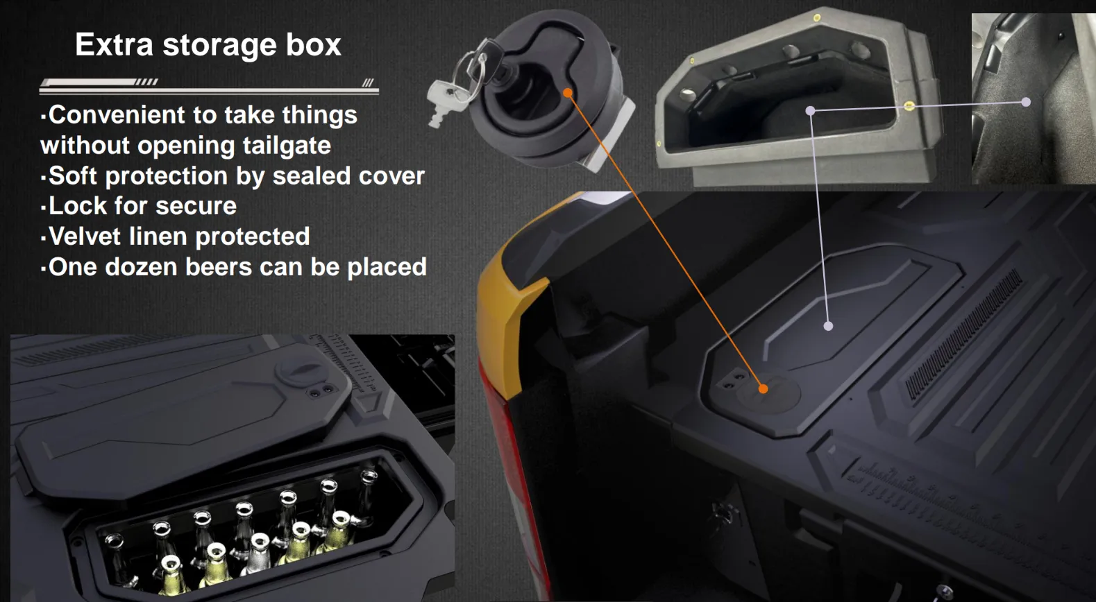 Isuzu D-MAX DC 2021  Weatherproof Drawer System