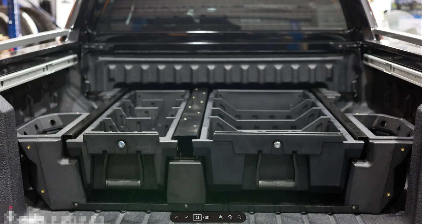 Isuzu D-MAX DC 2021  Weatherproof Drawer System
