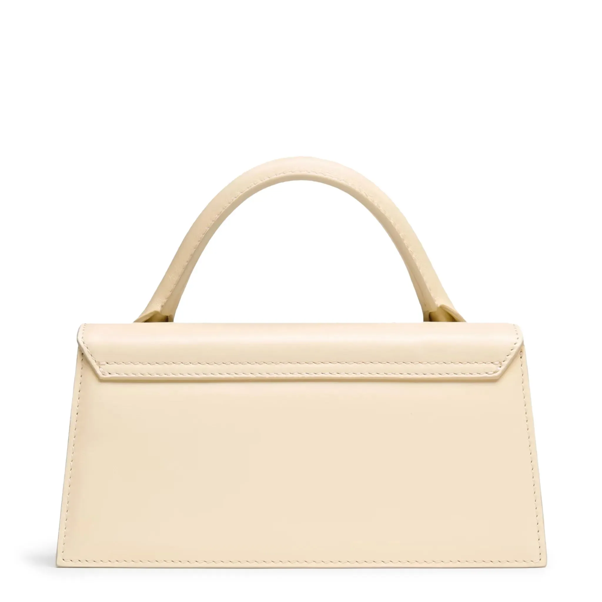 Jacquemus Le Chiquito Long Leather Ivory Handbag