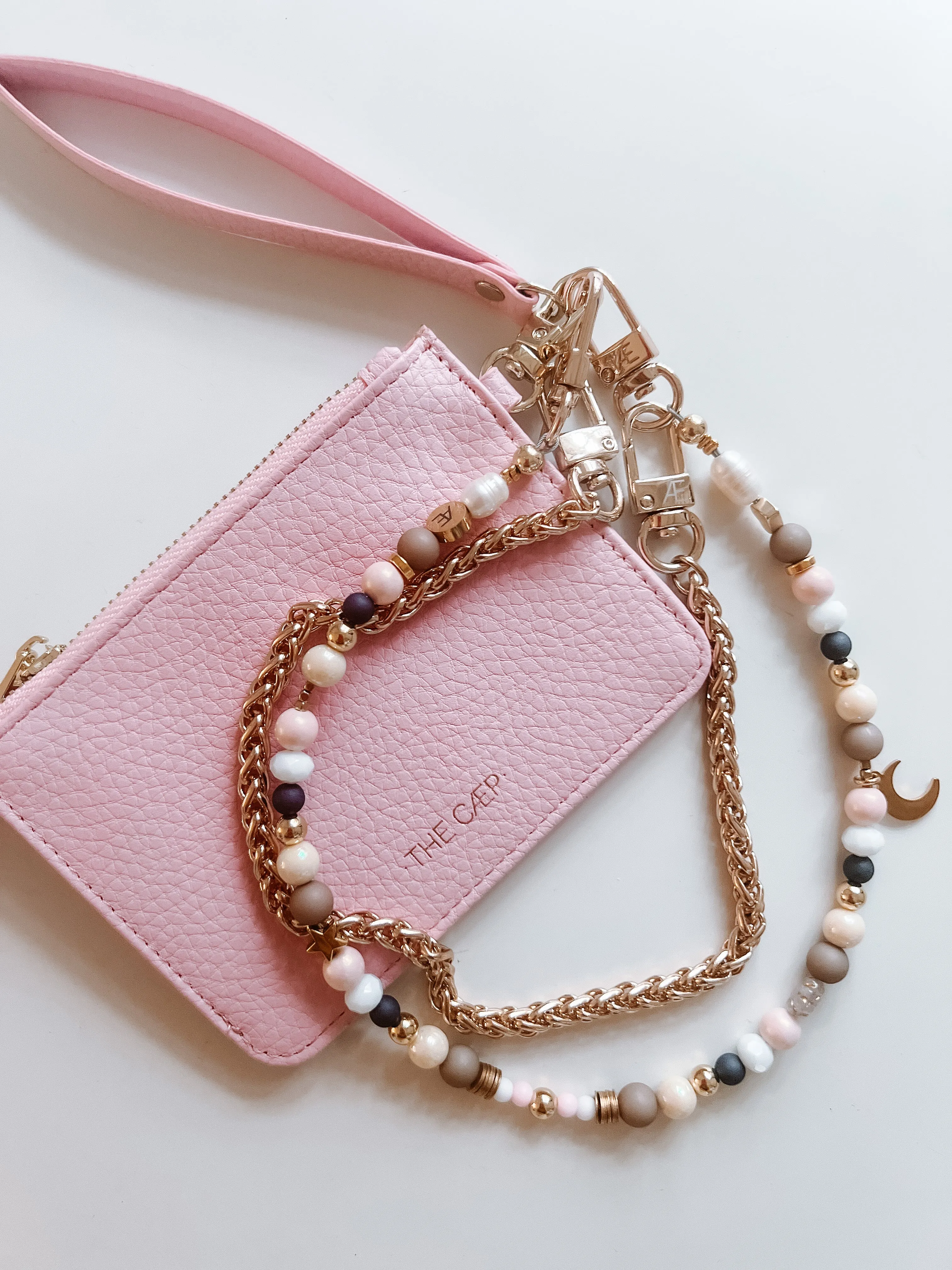 Light Pink Snap Wallet - Final Sale