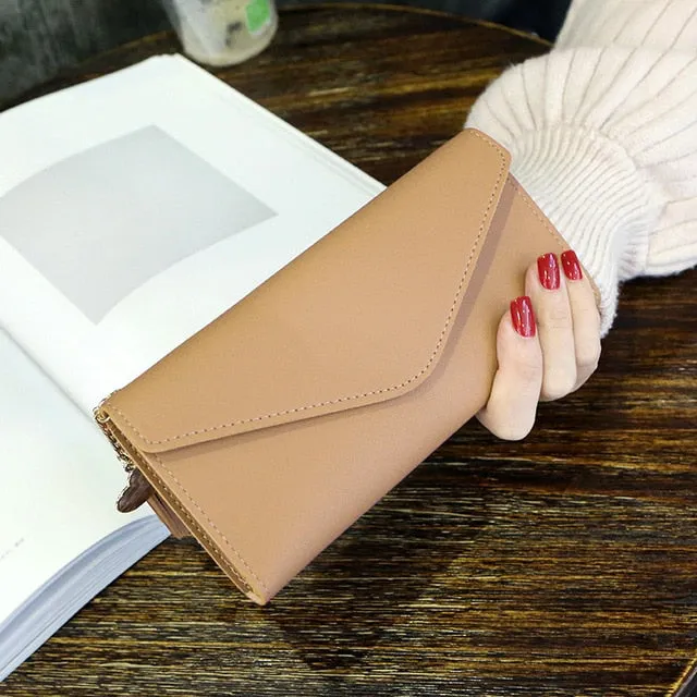 Long Wallet Women Purses Tassel Fashion Coin Purse Card Holder Wallets Female High Quality Clutch