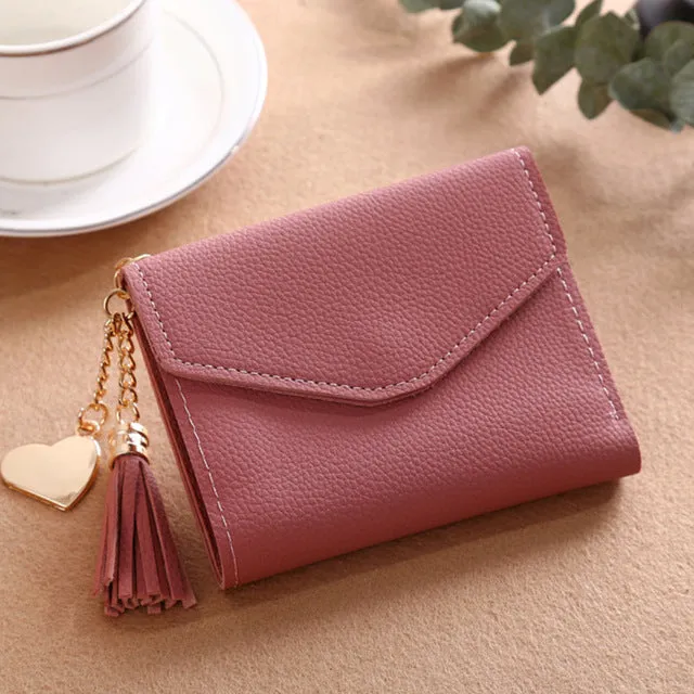 Long Wallet Women Purses Tassel Fashion Coin Purse Card Holder Wallets Female High Quality Clutch