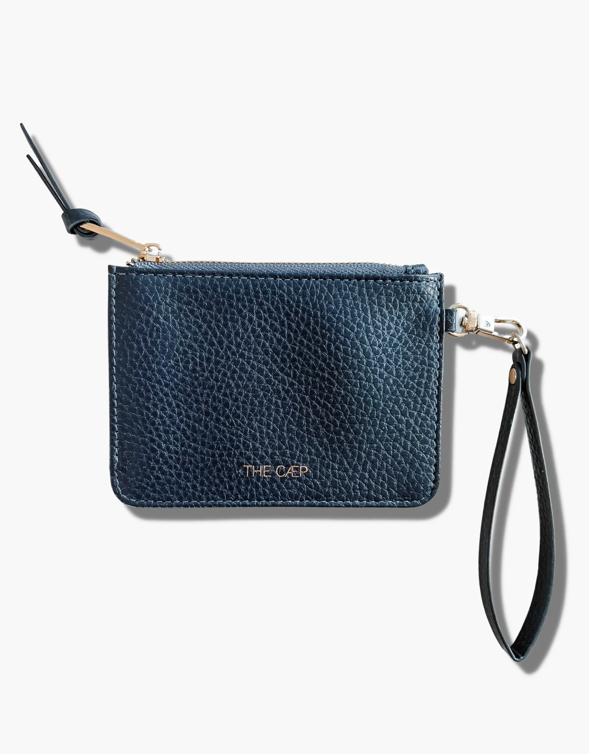 Navy Snap Wallet