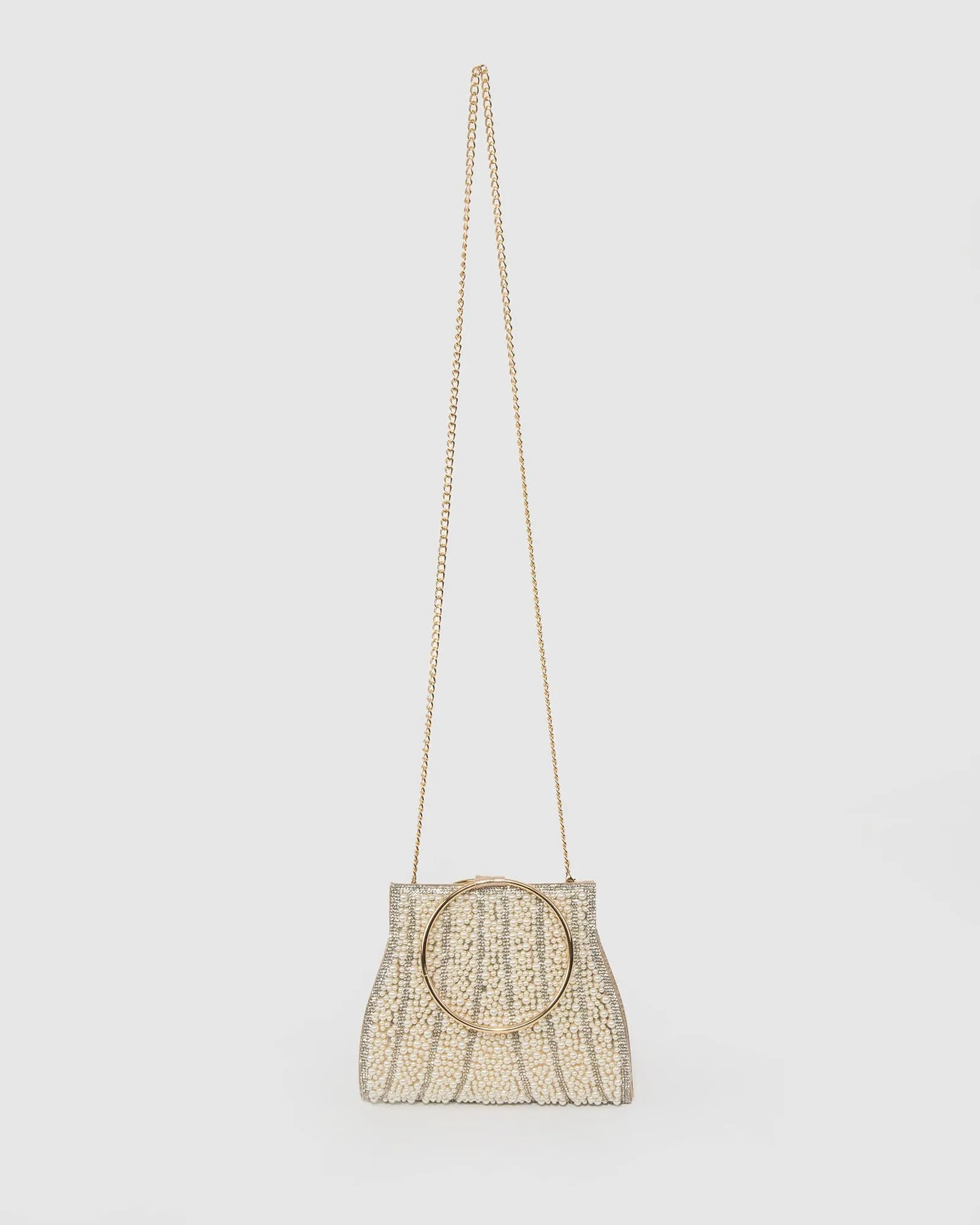 Pearl Penelope Clutch Bag