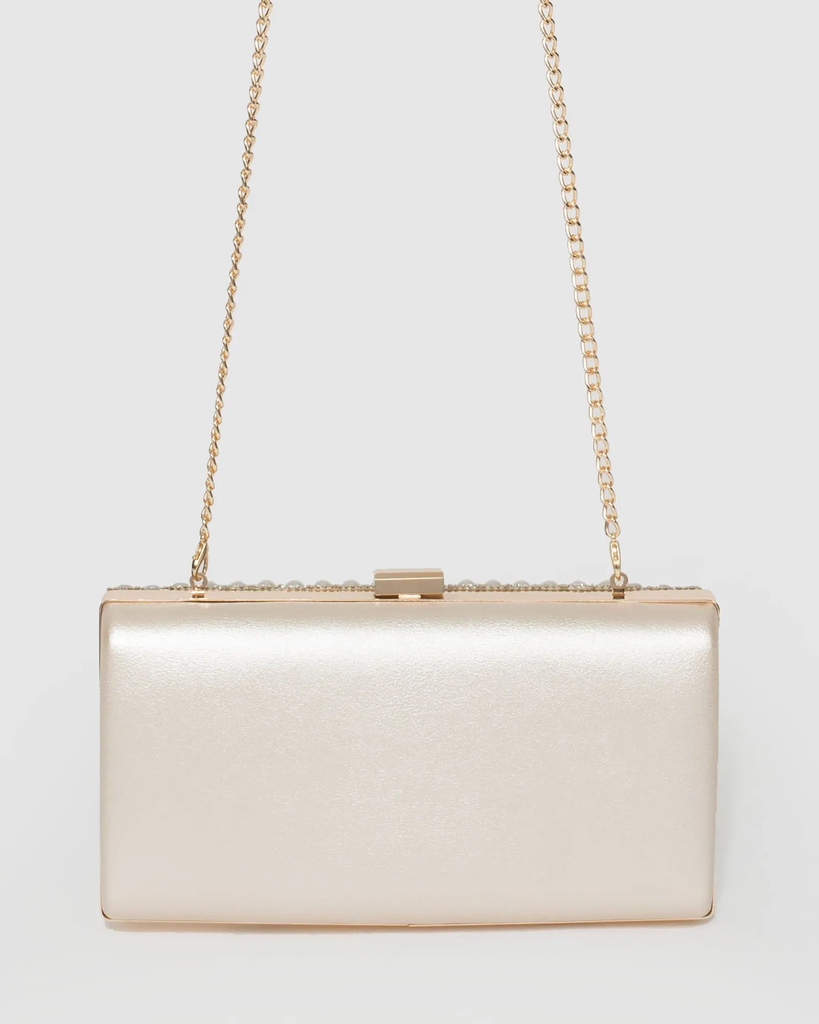 Pearl Thalia Hardcase Clutch Bag