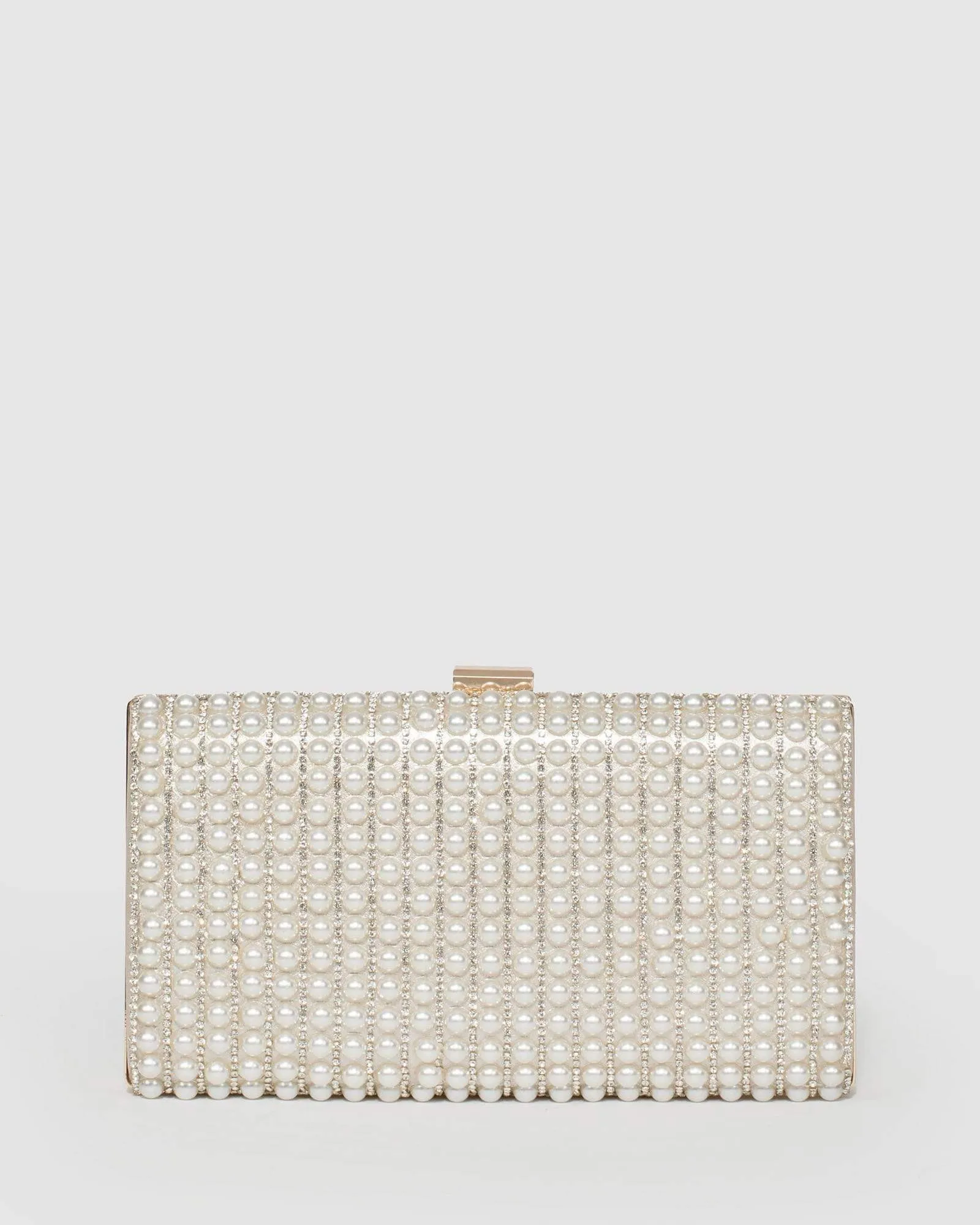 Pearl Thalia Hardcase Clutch Bag
