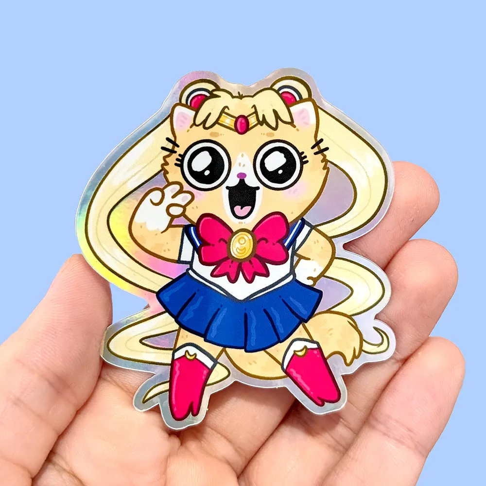 Sailor Mewn Vinyl Sticker