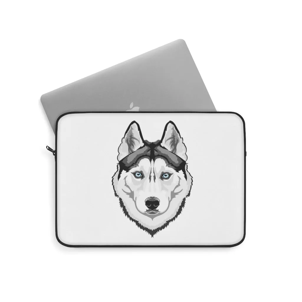 Siberian Husky Laptop Sleeve