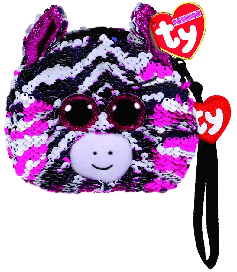 Ty Fashion Sequin Wristlets Zoey The Zebra