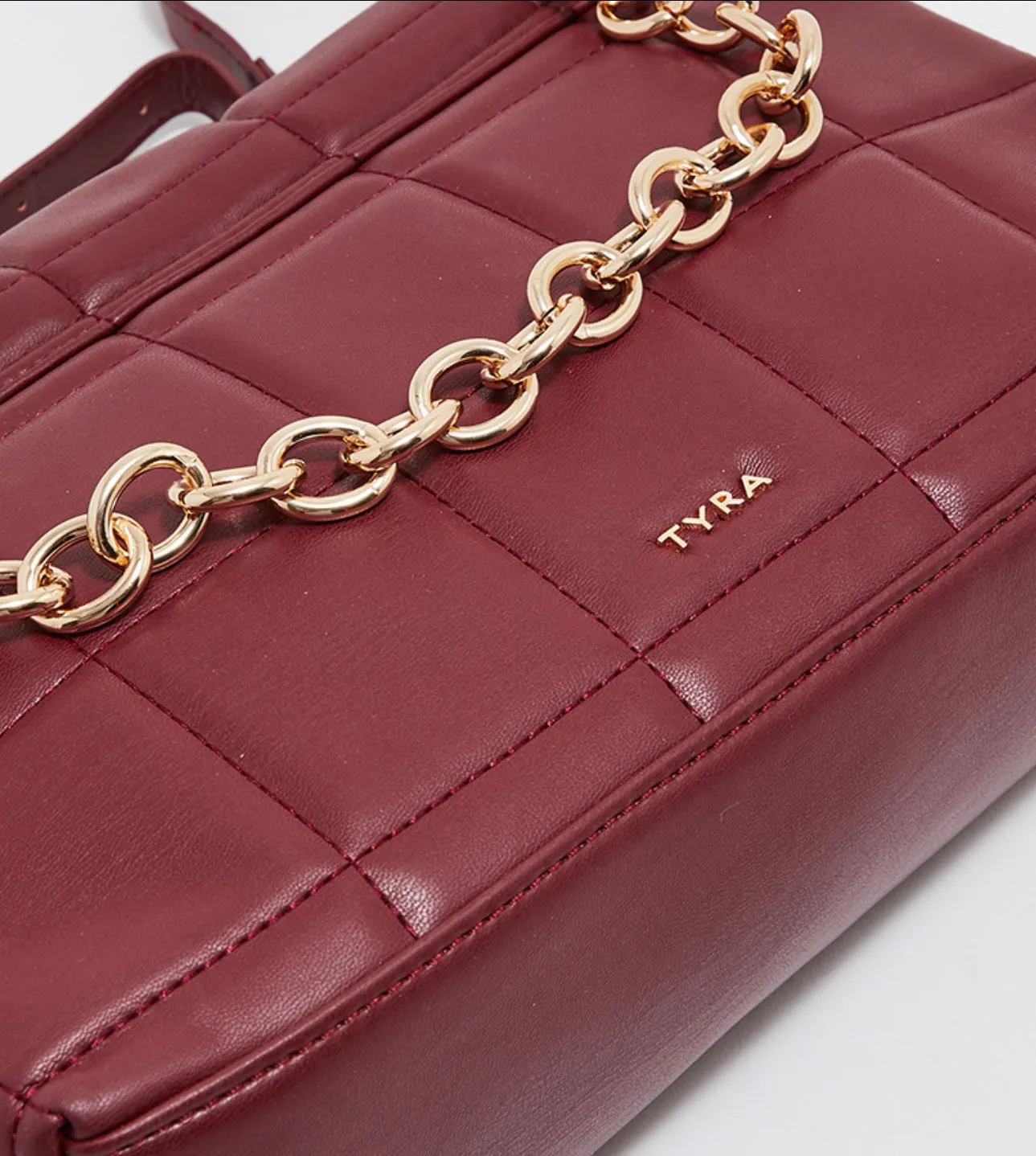 Tyra Quilted Shoulder Bag with Sling
