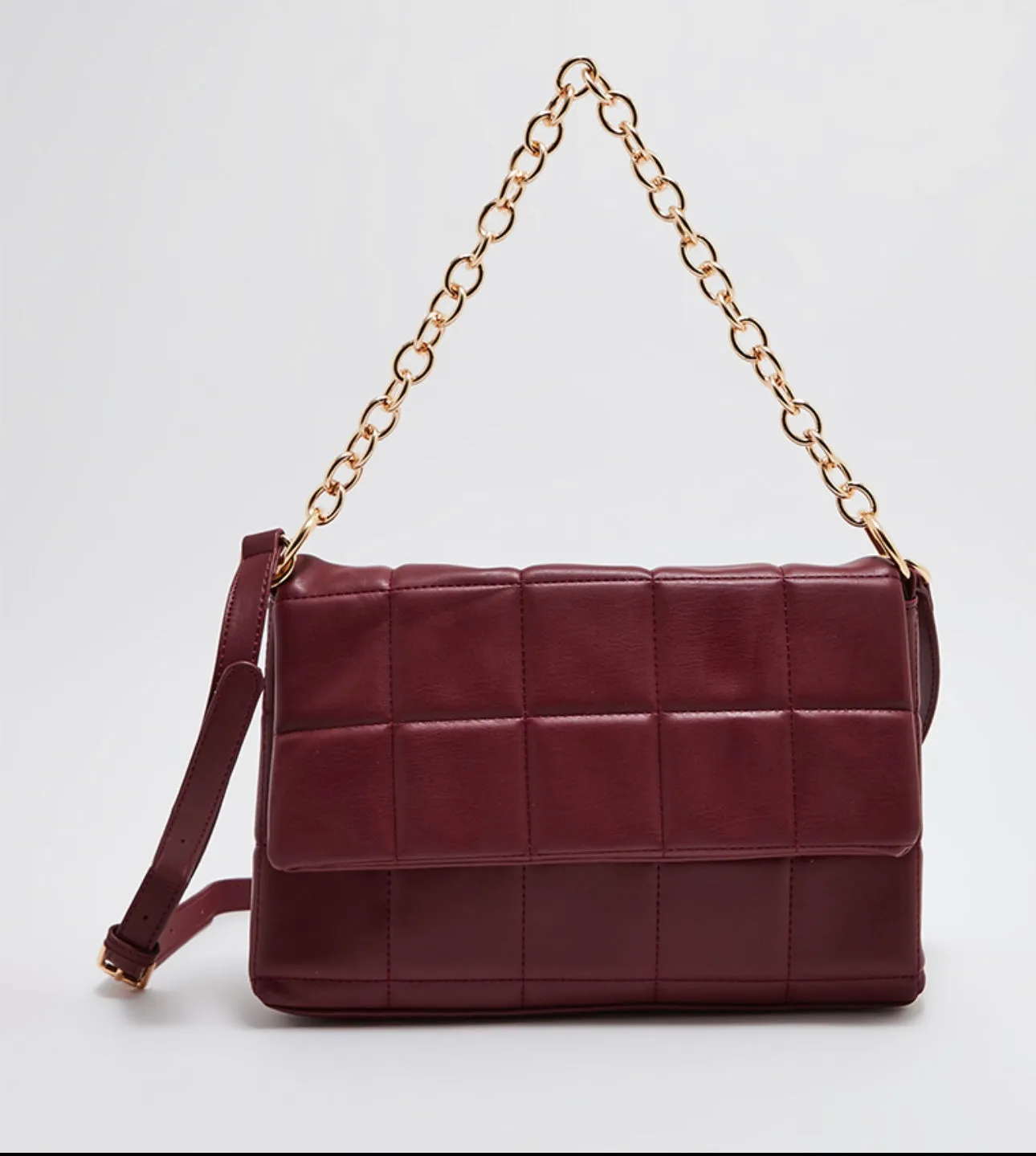 Tyra Quilted Shoulder Bag with Sling
