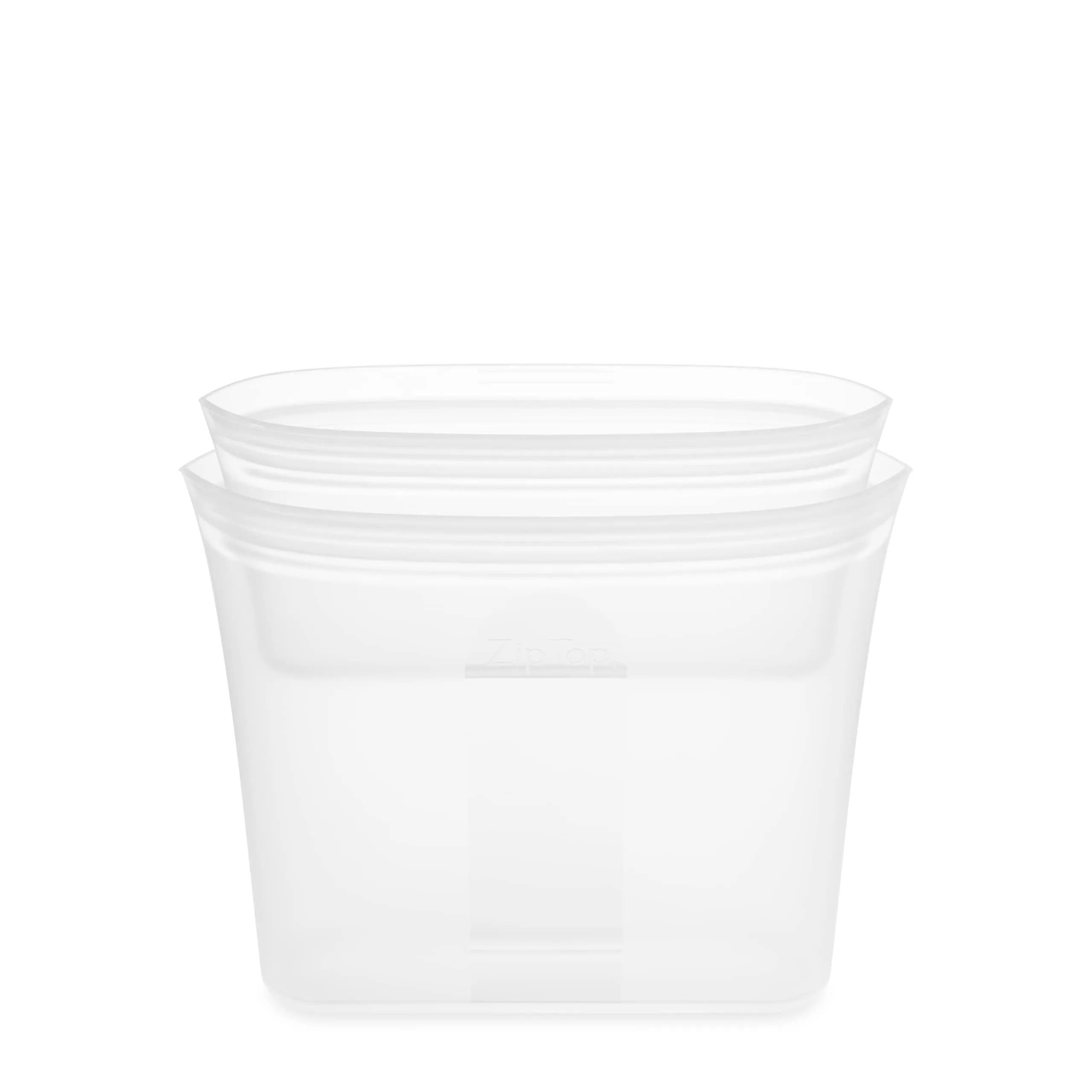 Zip Top: 100% Pure Non-Toxic Platinum Silicone Reusable Food Storage Bags